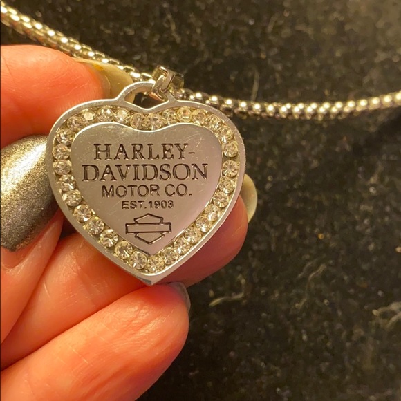 Limited!🔥HD Rhinestone Heart Necklace - Picture 4 of 6